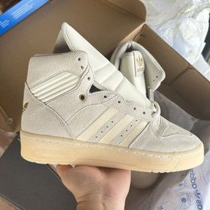 MEN'S Adidas Rivalry High Off White Cream FZ6324